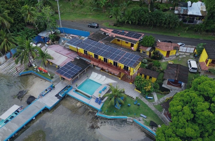 Proyecto Solar para SCUBA PANAMÁ en Portobelo