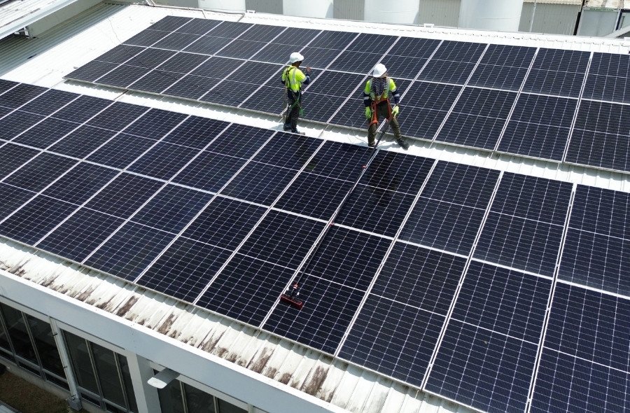Solución técnica, instalación fotovoltaica industrial